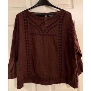 Old Navy Quarter Sleeve Blouse.